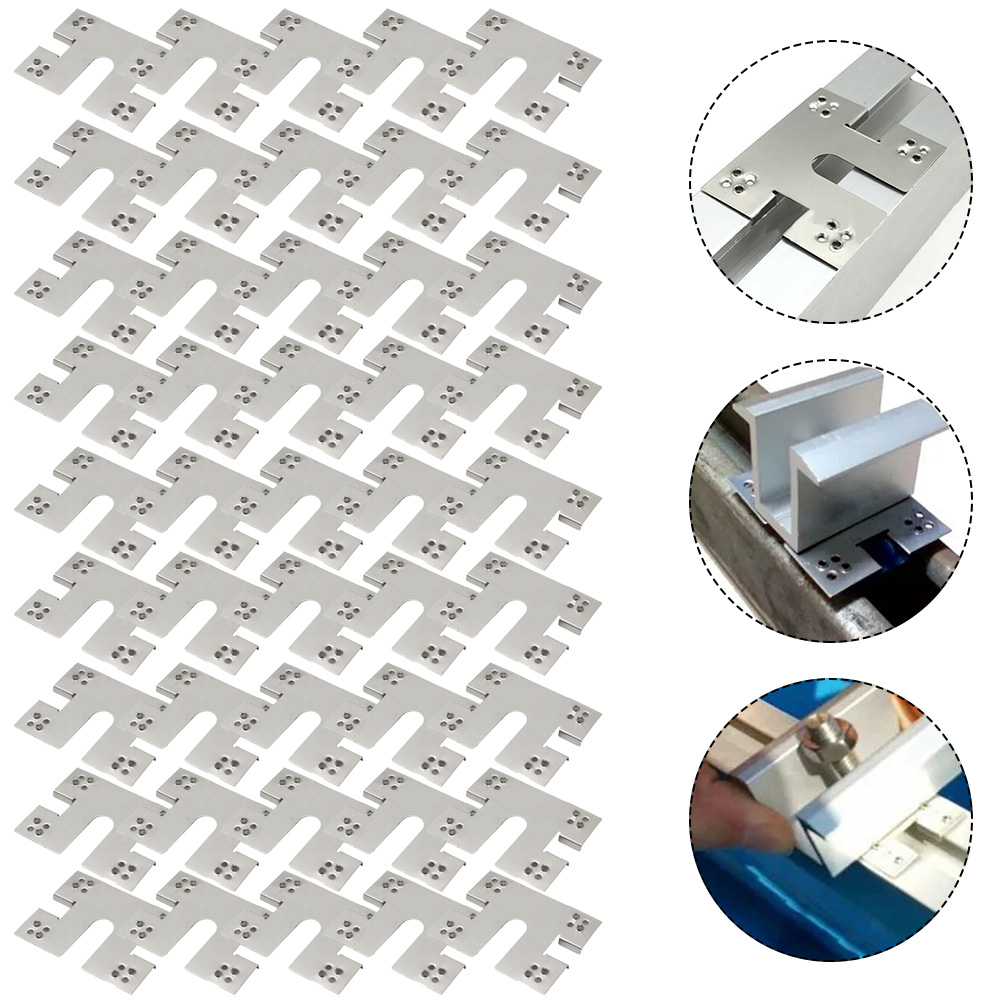 Renewable Energy Systems - 50pcs 태양 전지 패널 PV 접지