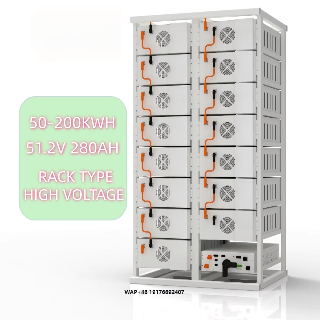Energy Storage Rack - 고전압 배터리 파워 랙 배터리 51.2V
