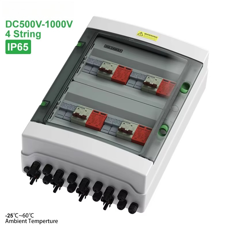 Solar Combiner Box - CNLonQcom PV 콤바이너 박스 500V 4입력