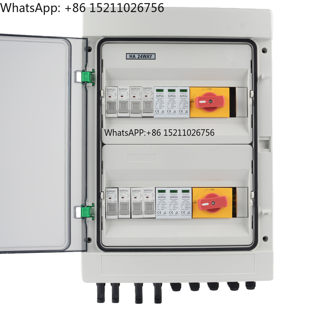 Solar Combiner Box - IP65 4입력 2출력 4스트링 25A 1000V