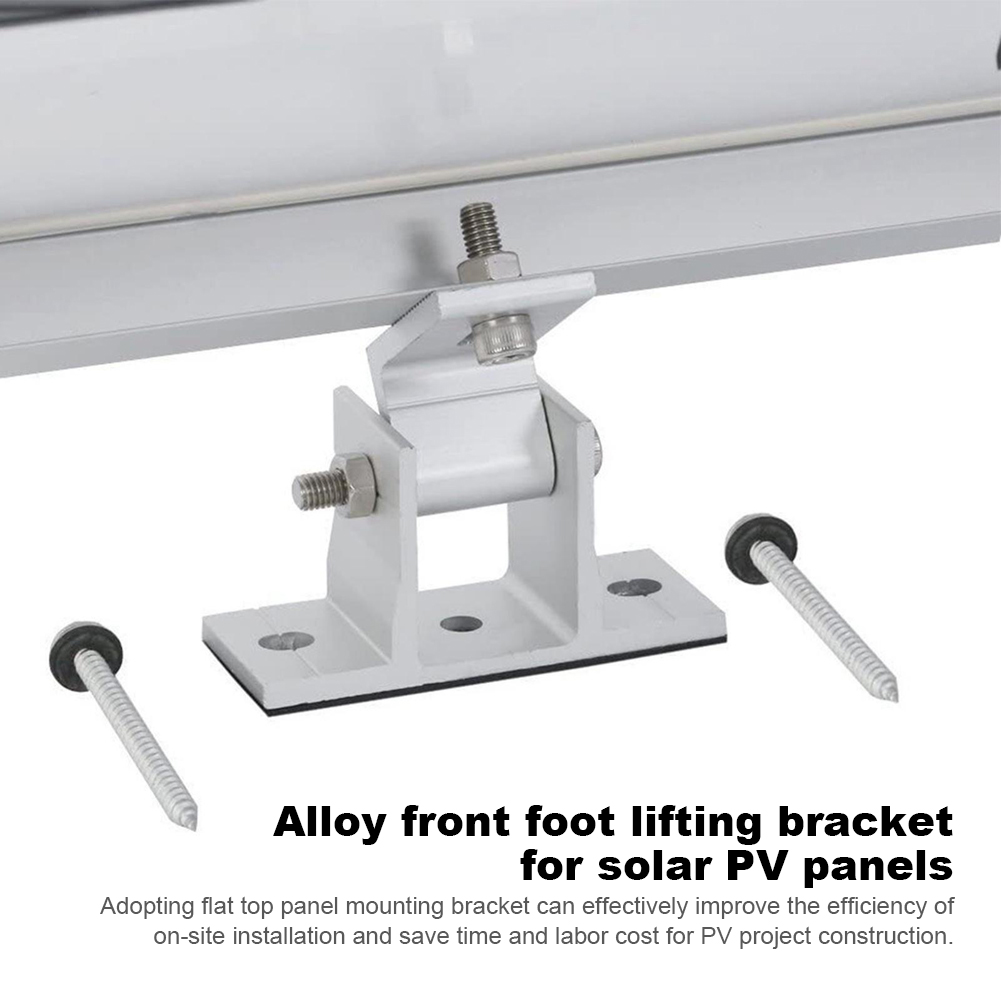 Solar Panel Tilt Mount - 2개 알루미늄 태양광 패널 브래킷(틸트 레그