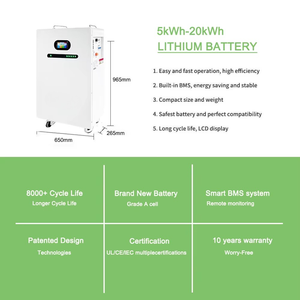 재생 에너지 태양광 배터리 15Kwh 20Kwh 리튬  - Renewable Energy Is 리뷰 및 가격