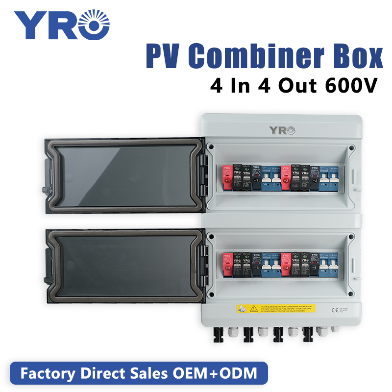 PV 결합기 박스 4 입력 4 출력 DC600V 태양광 - Solar Combiner Box 리뷰 및 가격