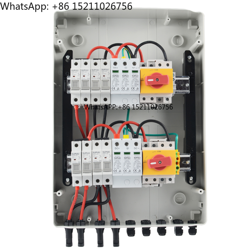 IP65 4입력 2출력 4스트링 25A 1000V DC - Solar Combiner Box 리뷰 및 가격