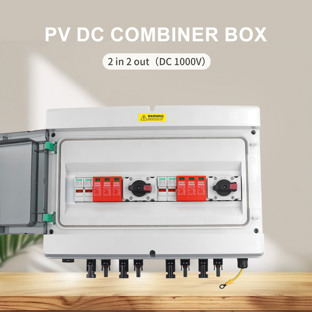 DIY GO 태양광 발전 2 입력 2 출력 DC 100 - Solar Combiner Box 리뷰 및 가격
