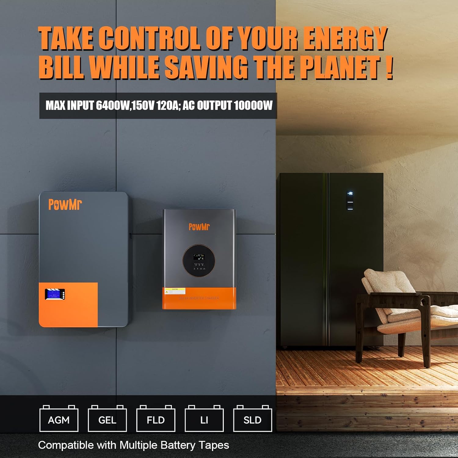 PowMr 10KW 5KW 분리형 인버터 48V 110 - Solar Pump Controller 리뷰 및 가격